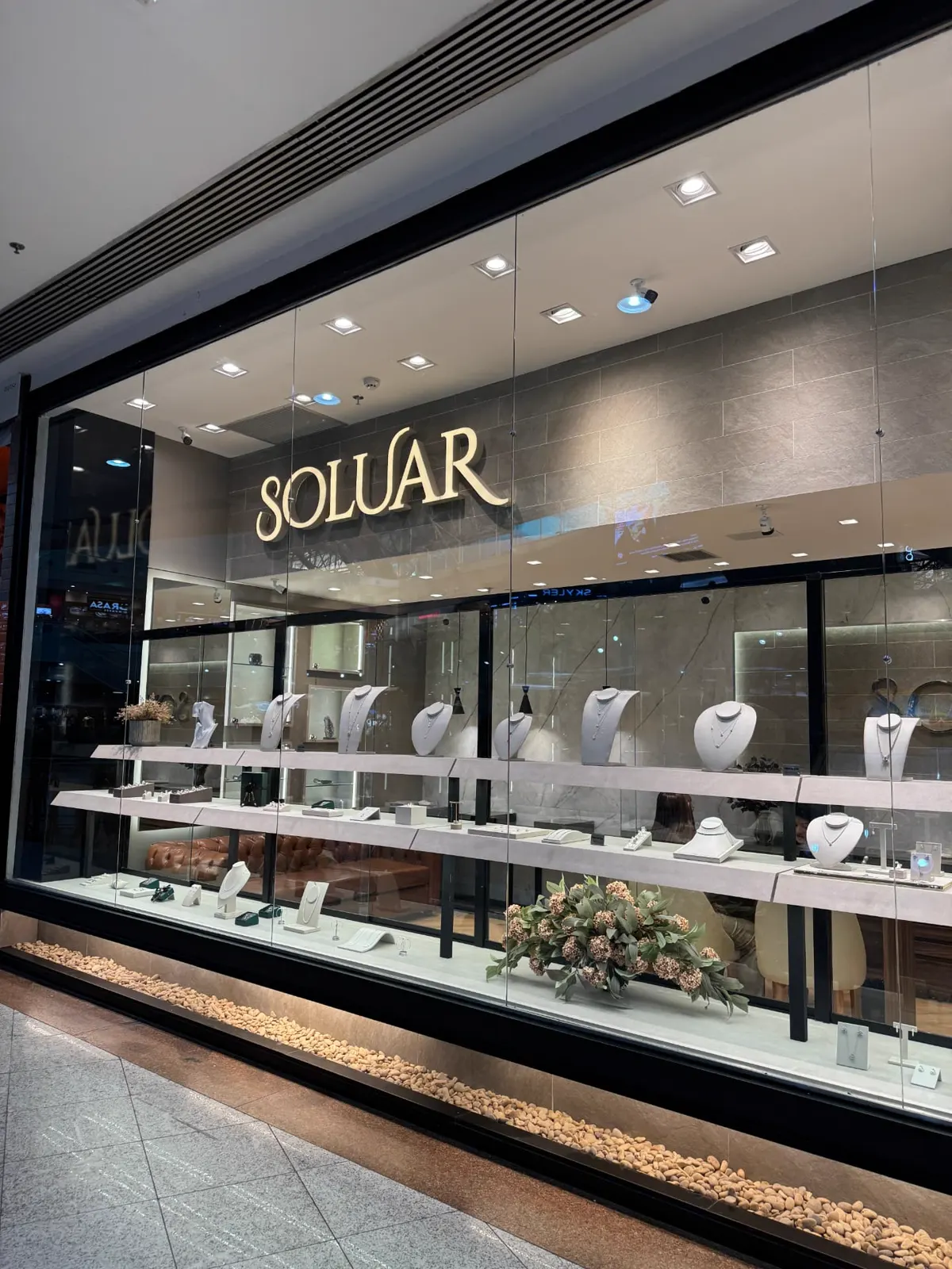 Fachada da loja Soluar Shopping Iguatemi Bosque